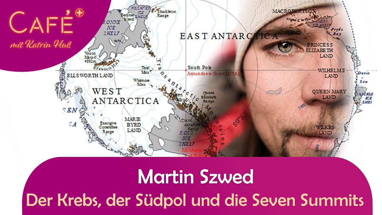 Café Plus: Martin Szwed – der Krebs, der Südpol und die Seven Summits mit Katrin Huß - Copyright Nuoflix
